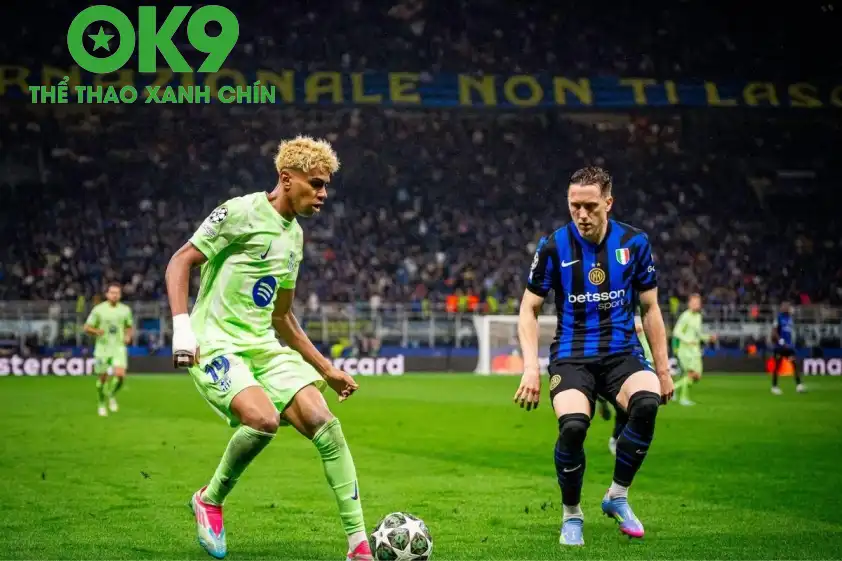 Tuy không ghi bàn hay kiến tạo nhưng Yamal vẫn được chấm điểm cao nhất bên phía Barca (Theo Sofascore) Tuy không ghi bàn hay kiến tạo nhưng Yamal vẫn được chấm điểm cao nhất bên phía Barca (Theo Sofascore)