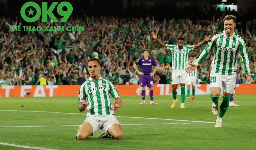 Antony lập công trong trận lượt đi giúp Real Betis nắm lợi thế trước Fiorentina. (Ảnh: Internet) Antony lập công trong trận lượt đi giúp Real Betis nắm lợi thế trước Fiorentina. (Ảnh: Internet)